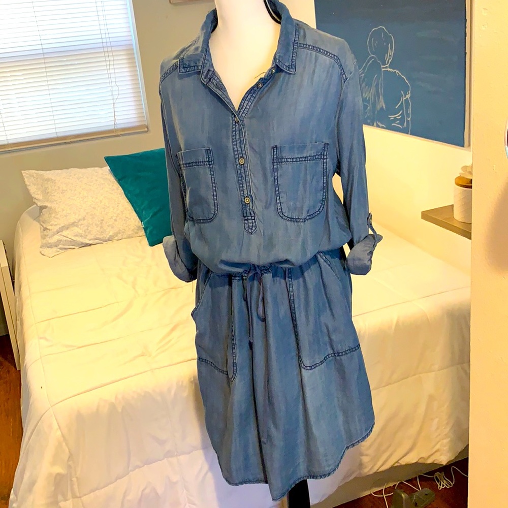 AJ Andrea Jovine Chambray dress